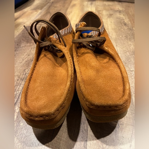 Clarks Other - New Mens size 12 Clarks Wallabees brown/tan